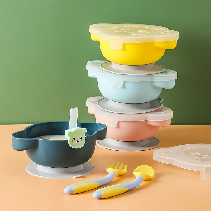 Baby Silicone Suction Cup Bowl Travel Portable Anti-Fall Children's Complementary Food Training Basin
Baby Silicone Suction Cup Bowl Travel Portable Anti-Fall Children's Complementary Food Training Basin