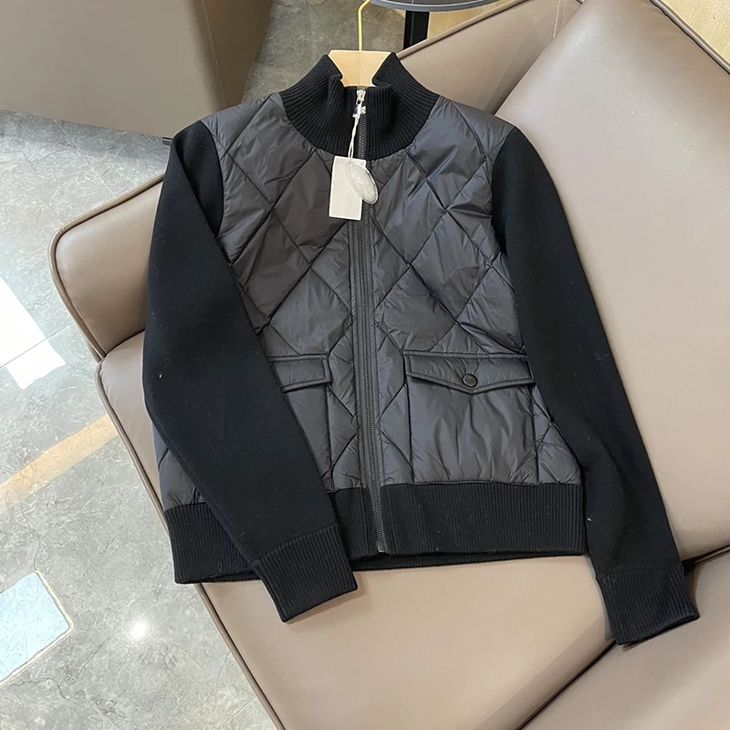 22 Winter Fashion Down Short Jackets Women White Thick Warm Loose High Collar Argyle Puffer Coats Solid Color Goose Down Outwear
22 Winter Fashion Down Short Jackets Women White Thick Warm Loose High Collar Argyle Puffer Coats Solid Color Goose Down Outwear