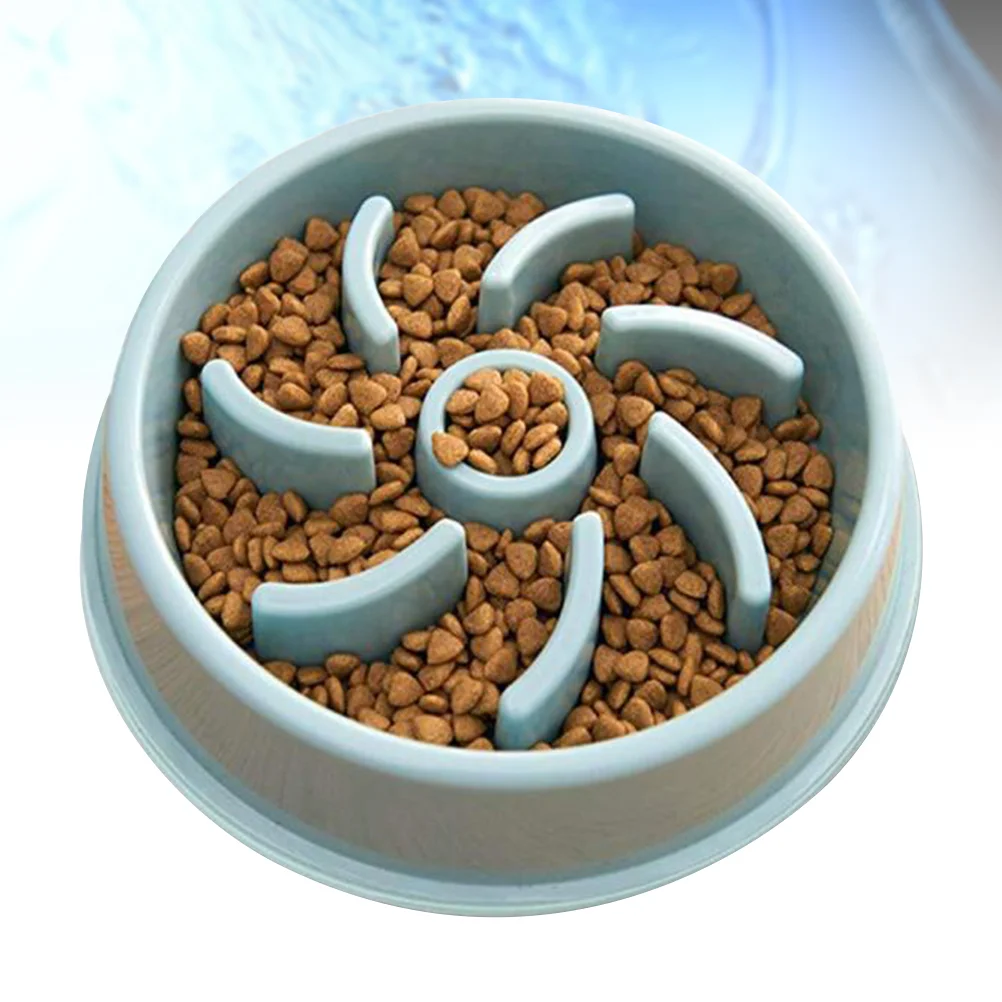 1PC Dog Pet Bowl Slow Feeder Puppy Cat Plastic Anti Choking Eating Dish Bowl (Blue) 
1PC Dog Pet Bowl Slow Feeder Puppy Cat Plastic Anti Choking Eating Dish Bowl (Blue)