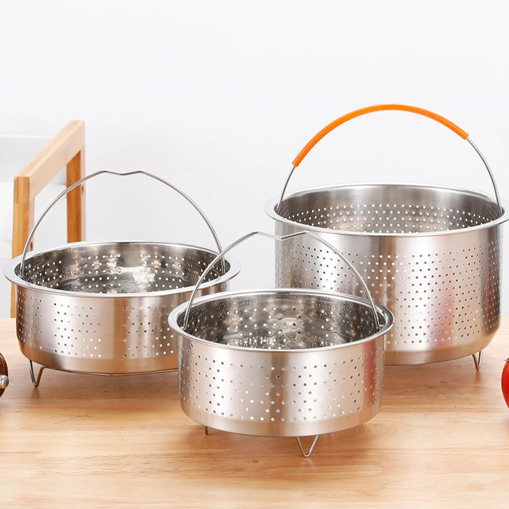 1pc Steamer Insert Steamer Pot Stainless Steel Basket Rice Steamer Pressure Cooker Cooking Accessories For Kitchen
1pc Steamer Insert Steamer Pot Stainless Steel Basket Rice Steamer Pressure Cooker Cooking Accessories For Kitchen