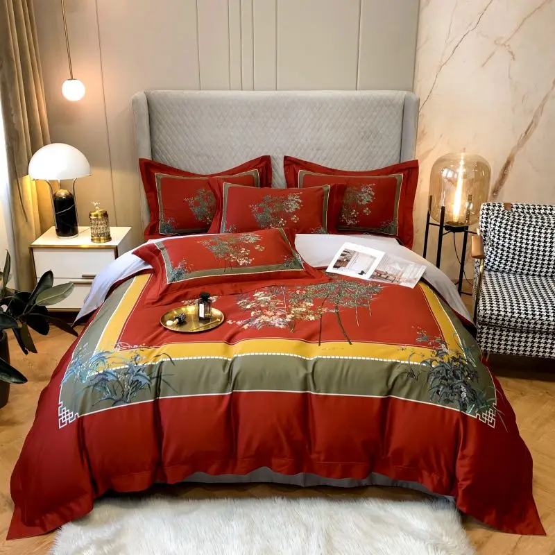 1000TC Egyptian Cotton Bedding sets Queen King size 3D Print Duvet cover Bed sheets/fitted sheet linen set bed set
1000TC Egyptian Cotton Bedding sets Queen King size 3D Print Duvet cover Bed sheets/fitted sheet linen set bed set