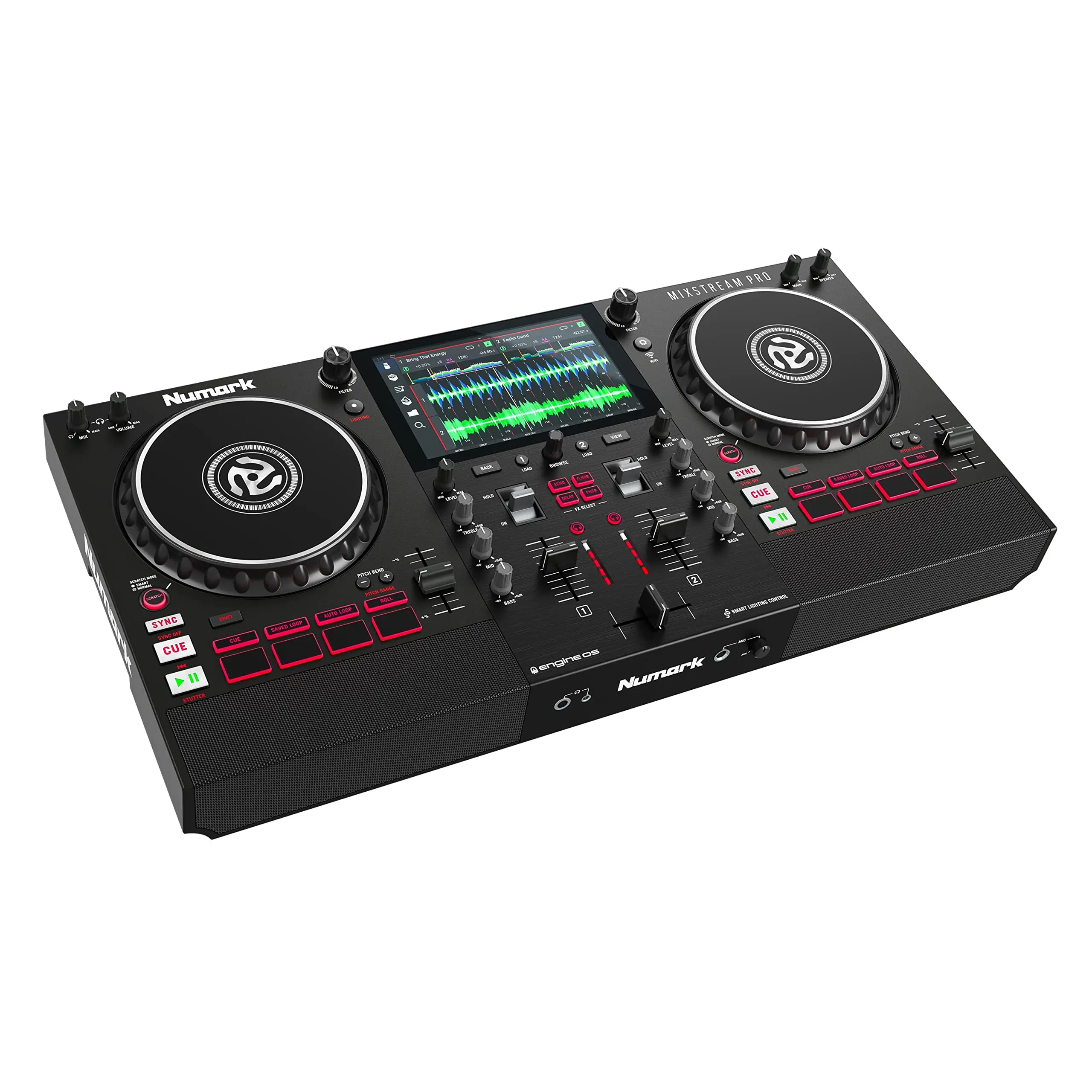 (NEW DISCOUNT) Numark MIXSTREAM PRO Standalone DJ Controller w/ WiFi Streaming (Clearance)
(NEW DISCOUNT) Numark MIXSTREAM PRO Standalone DJ Controller w/ WiFi Streaming (Clearance)