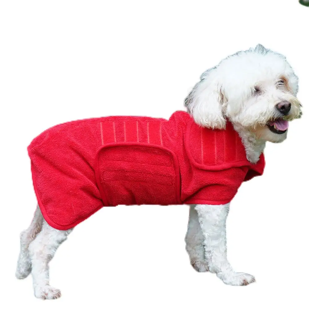 Dog Bathrobe 356g Microfiber Dog Drying Coat Super Absorbent Luxurious Soft Pet Bath Towel Adjustable Warm Dog Bathing Supplies
Dog Bathrobe 356g Microfiber Dog Drying Coat Super Absorbent Luxurious Soft Pet Bath Towel Adjustable Warm Dog Bathing Supplies