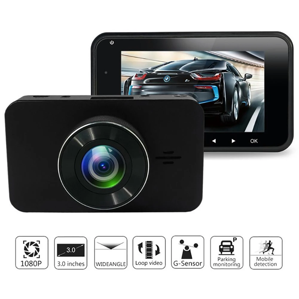 Car DVR 3.0 Full HD 1080P Dash Cam Vehicle Dash Camera Video Recorder Car Registrar Parking Monitor Motion Detector Night Vision
Car DVR 3.0 Full HD 1080P Dash Cam Vehicle Dash Camera Video Recorder Car Registrar Parking Monitor Motion Detector Night Vision
