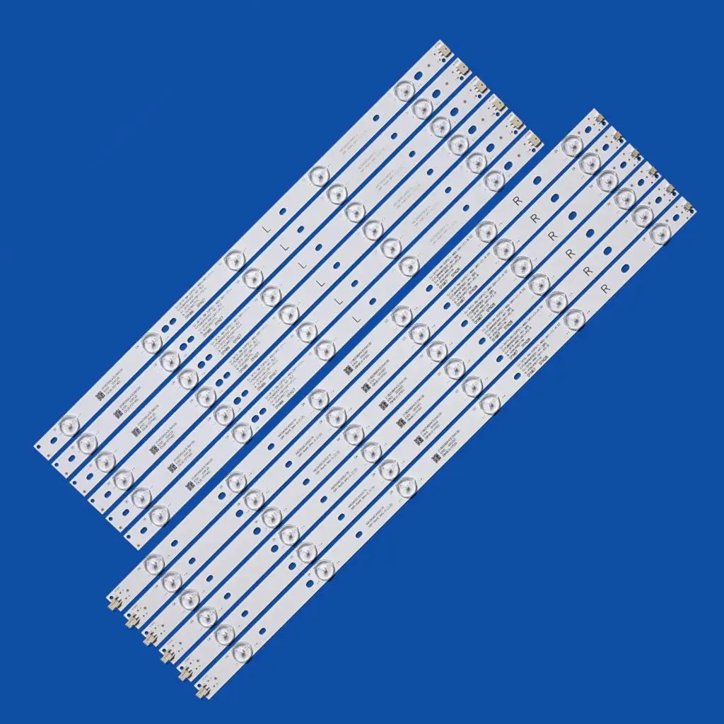 12PCS LED Strip GJ-2K16-490-D611-P2-R GJ-2K16-490-D611-P2-L SVJ500A37_REV05 For Philips 49" 49PFS5301/12 49PFS4132 49PFS4131
12PCS LED Strip GJ-2K16-490-D611-P2-R GJ-2K16-490-D611-P2-L SVJ500A37_REV05 For Philips 49" 49PFS5301/12 49PFS4132 49PFS4131