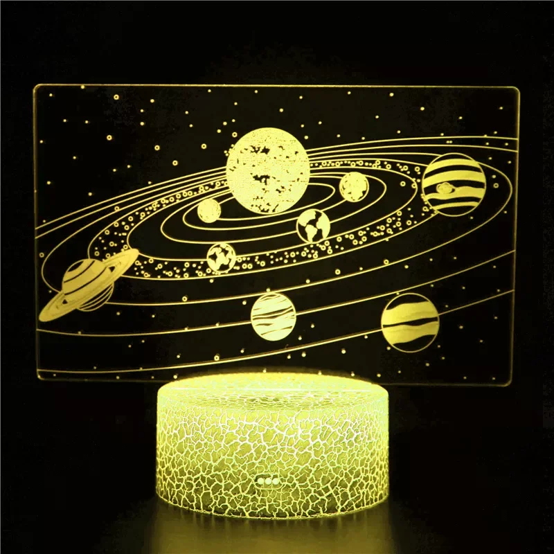 Solar System 3D Phantom Lights Universe Planet Space Milky Way Night Lights Children's Bedroom Decoration Birthday Holiday G
Solar System 3D Phantom Lights Universe Planet Space Milky Way Night Lights Children's Bedroom Decoration Birthday Holiday G