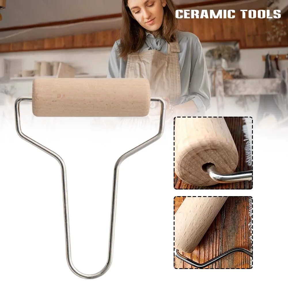 Деревянные для глины роликовая Керамическая форма, мягкая скульптура, круглая палочка, керамический инструмент, пластинчатый ролик для гли...
Деревянные для глины роликовая Керамическая форма, мягкая скульптура, круглая палочка, керамический инструмент, пластинчатый ролик для гли...