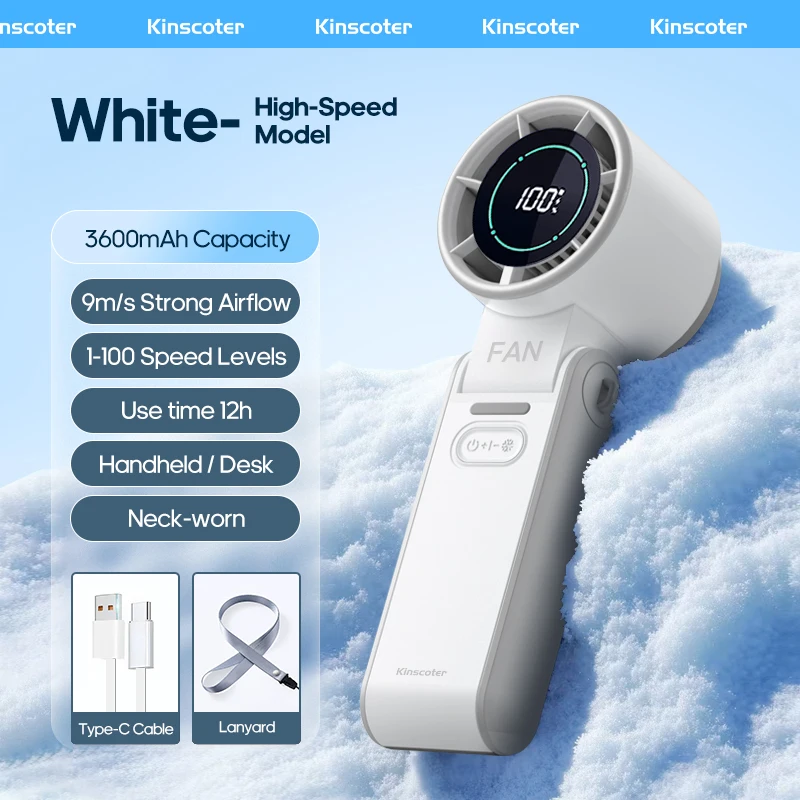 Новый складной перезаряжаемый вентилятор с воздушным охлаждением, 3600 мАч, портативный мини-ручной вентилятор, 100-скоростной бесступенчатый турбо-ветер для путешествий на открытом воздухе
Новый складной перезаряжаемый вентилятор с воздушным охлаждением, 3600 мАч, портативный мини-ручной вентилятор, 100-скоростной бесступенчатый турбо-ветер для путешествий на открытом воздухе