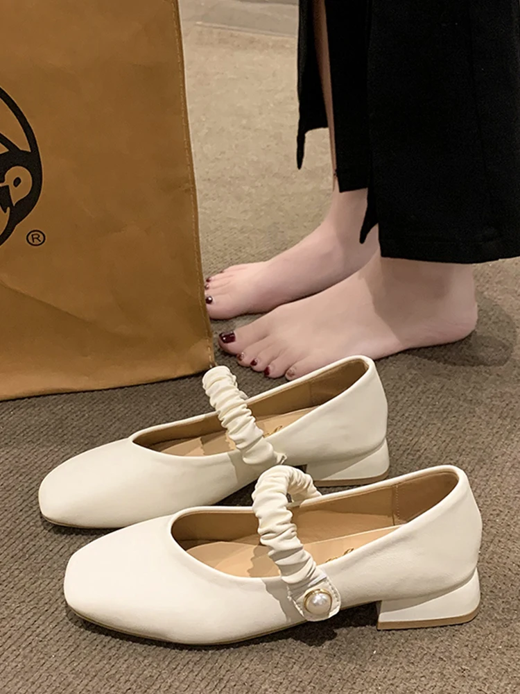 Low Heels Casual Woman Shoe Round Toe Shallow Mouth Female Footwear Modis Grandma Summer Comfortable Dress New 2023 Basic Buckle
Low Heels Casual Woman Shoe Round Toe Shallow Mouth Female Footwear Modis Grandma Summer Comfortable Dress New 2023 Basic Buckle