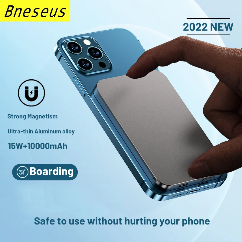 2022 NEW Portable Magnetic Wireless Power Bank 15W Fast Charger For Magsafe iphone 13 12 14 13Por Max 10000mAh External Battery
2022 NEW Portable Magnetic Wireless Power Bank 15W Fast Charger For Magsafe iphone 13 12 14 13Por Max 10000mAh External Battery