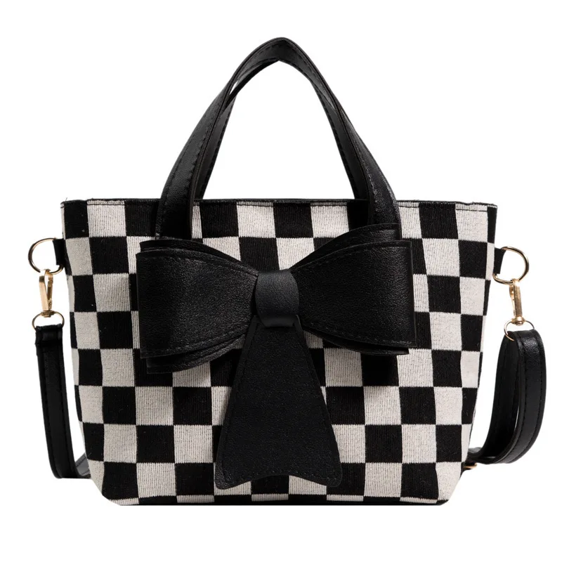Leisure Bucket Bag Shoulder Tote Women's Bag 2022 Trend Female Fashion Bow Tie Luxury Designer Bags for Women Crossbody Handbag
Leisure Bucket Bag Shoulder Tote Women's Bag 2022 Trend Female Fashion Bow Tie Luxury Designer Bags for Women Crossbody Handbag