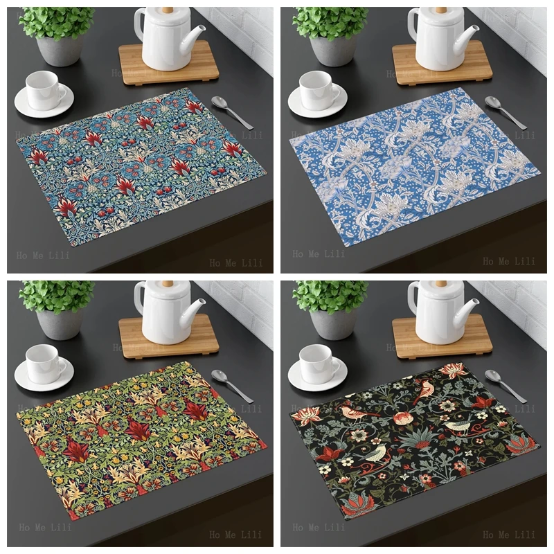 Элегантная винтажная подстилка Вильям Моррис с изображением растительных птиц листьев цветов змееголов Windrush клубничный вор
Элегантная винтажная подстилка Вильям Моррис с изображением растительных птиц листьев цветов змееголов Windrush клубничный вор