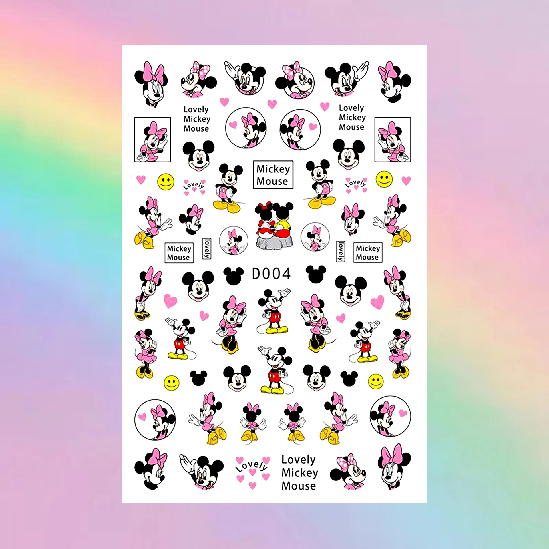 Mickey Mermaid Disney Princess 3D Adhesive Nail Stickers Nail Art Accessories Disney Nail Decorations DIY Stickers
Mickey Mermaid Disney Princess 3D Adhesive Nail Stickers Nail Art Accessories Disney Nail Decorations DIY Stickers