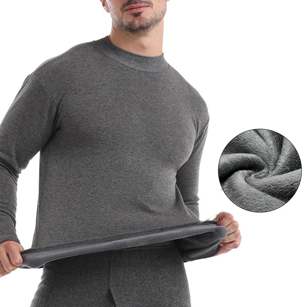 Men's Thermal Underwear Set Fleece Lined Long Johns Half Turtleneck Top Pants Suit Underwear Long Johns Men Clothing
Men's Thermal Underwear Set Fleece Lined Long Johns Half Turtleneck Top Pants Suit Underwear Long Johns Men Clothing
