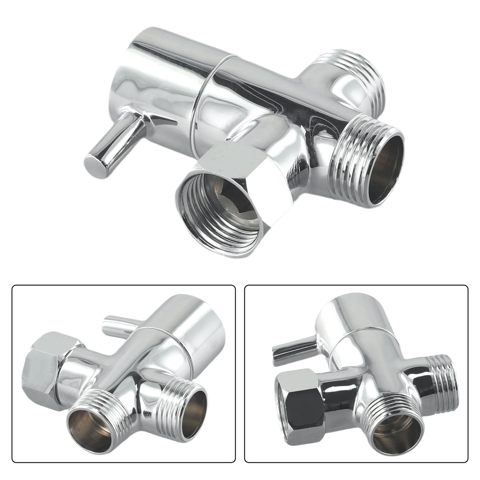 Bathroom Diverter Valve Garden Home Reliable 0.6-1.5mpa Chromium Brass High Quality Material Practical Replaceable
Bathroom Diverter Valve Garden Home Reliable 0.6-1.5mpa Chromium Brass High Quality Material Practical Replaceable
