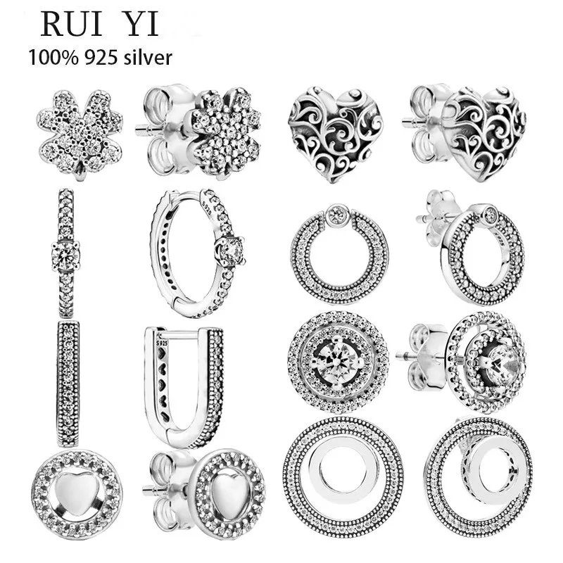 Authentic S925 Sterling Silver New U-shaped Close Fitting Cz Earrings Women's Fashion Silver Earrings Jewelry Gifts
Authentic S925 Sterling Silver New U-shaped Close Fitting Cz Earrings Women's Fashion Silver Earrings Jewelry Gifts