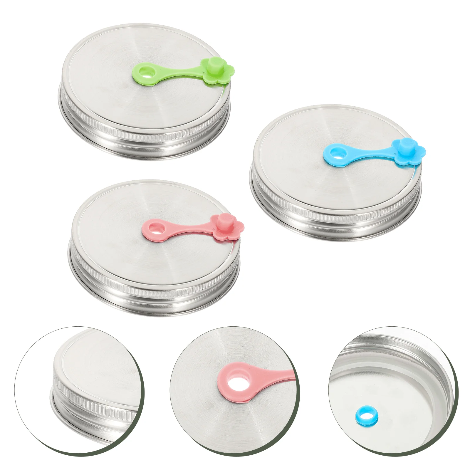 Jar Lids Mason Canning Straw Stainless Cover Lid Steel Yogurt Can Caps Hole Glass Ball Regular Mouth Tops Holes Coffee Beer
Jar Lids Mason Canning Straw Stainless Cover Lid Steel Yogurt Can Caps Hole Glass Ball Regular Mouth Tops Holes Coffee Beer