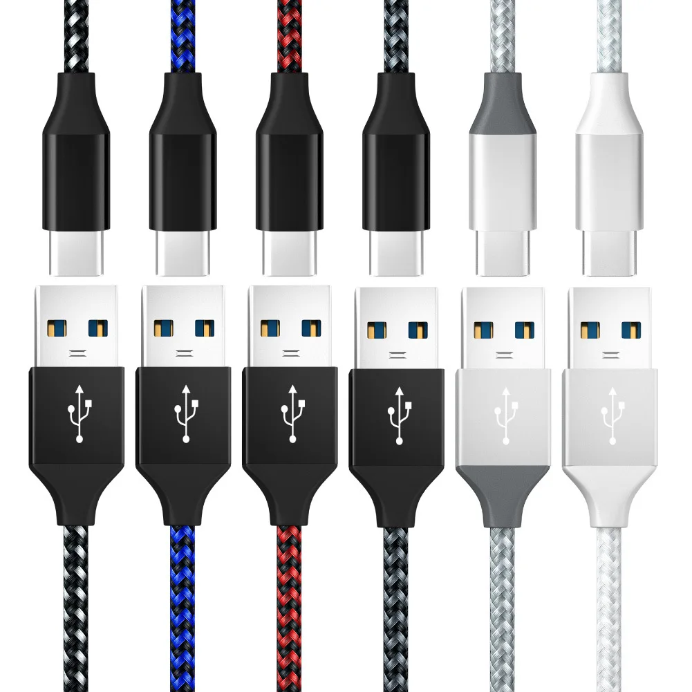 USB Type C Cable For Samsung S20 S10 S9 Xiaomi Huawei Fast Charging USB C Cable Mobile Phone Type C Charger USB-C Data Wire Cord
USB Type C Cable For Samsung S20 S10 S9 Xiaomi Huawei Fast Charging USB C Cable Mobile Phone Type C Charger USB-C Data Wire Cord