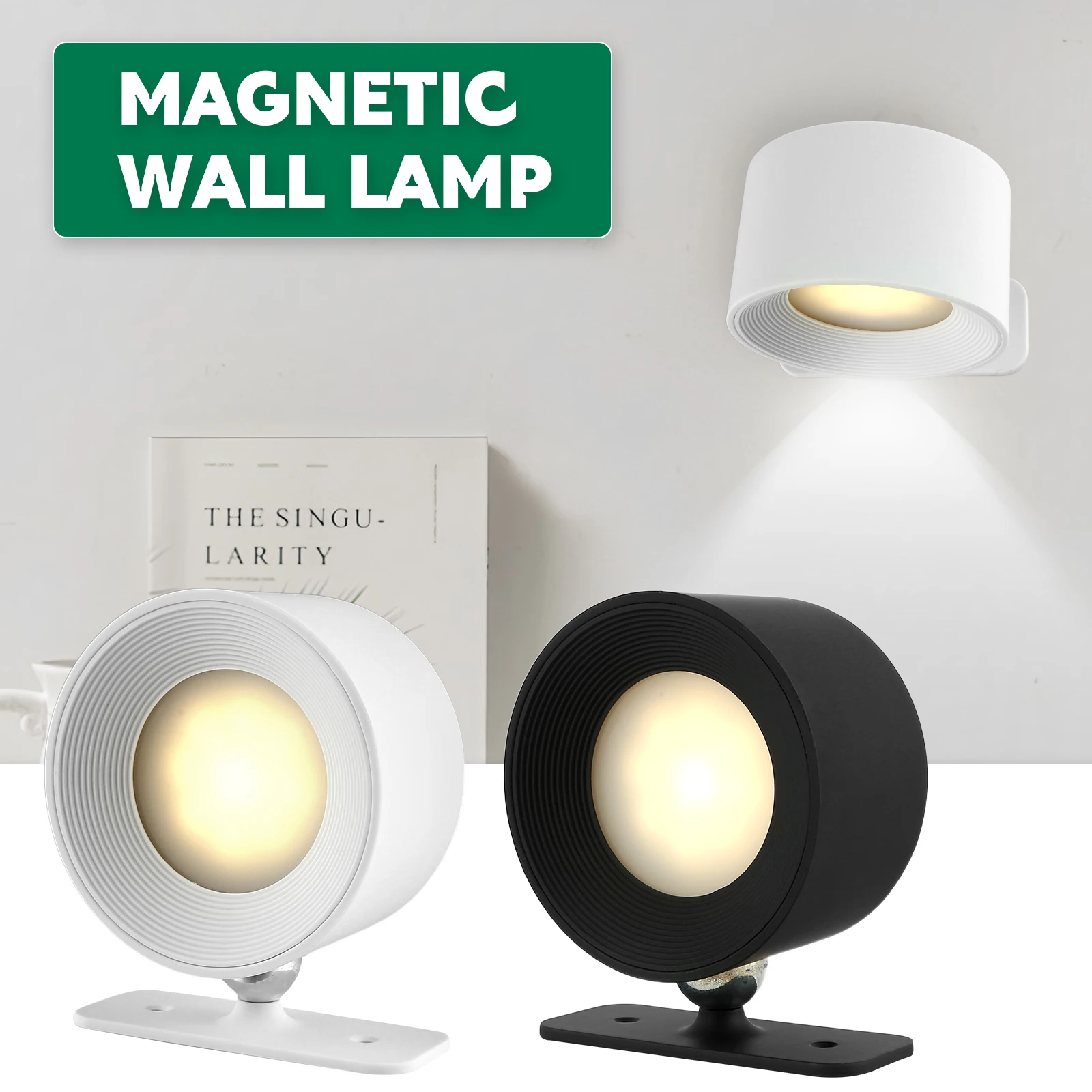 LED Wall Light with Remote Control 360 ° Rotation Wall Sconce Lamp Touch Control Wall Reading Lamp 3 Colour Modes 3 Brightness
LED Wall Light with Remote Control 360 ° Rotation Wall Sconce Lamp Touch Control Wall Reading Lamp 3 Colour Modes 3 Brightness