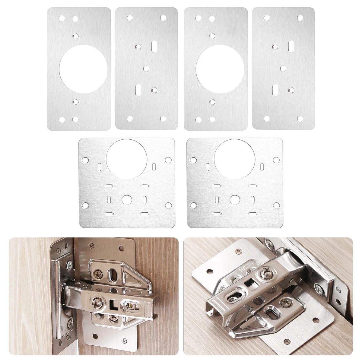 Plate Hinge Mending Fixing Repair Stainless Steel Heavy Duty Corner Braces Kit Bracket Cabinet Door Metal
Plate Hinge Mending Fixing Repair Stainless Steel Heavy Duty Corner Braces Kit Bracket Cabinet Door Metal