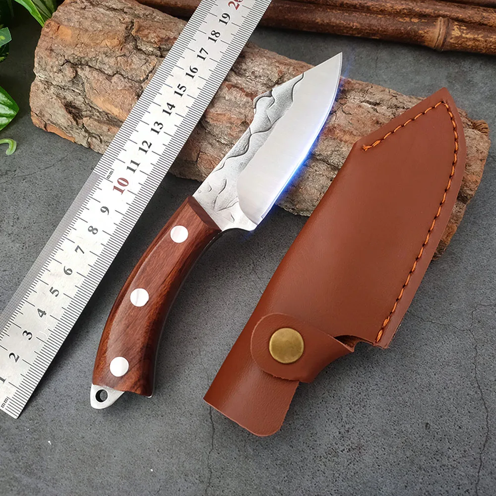 Forged Boning Knife Handmade Forged Stainless Steel Outdoor Hunting Cleaver Camping Survival Knife Fruit Butcher Chef Knife
Forged Boning Knife Handmade Forged Stainless Steel Outdoor Hunting Cleaver Camping Survival Knife Fruit Butcher Chef Knife