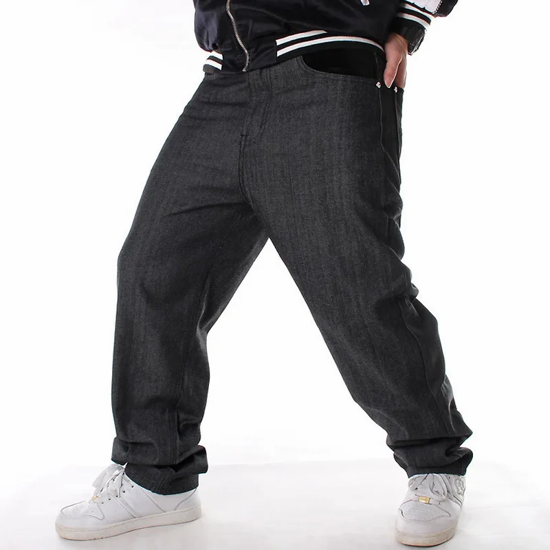 Mens Relaxed Jeans Soft Hip Hop Baggy Jeans Black Wide Leg Men Denim Pants skateboard long Trousers Letter embroidery Size 30-46
Mens Relaxed Jeans Soft Hip Hop Baggy Jeans Black Wide Leg Men Denim Pants skateboard long Trousers Letter embroidery Size 30-46