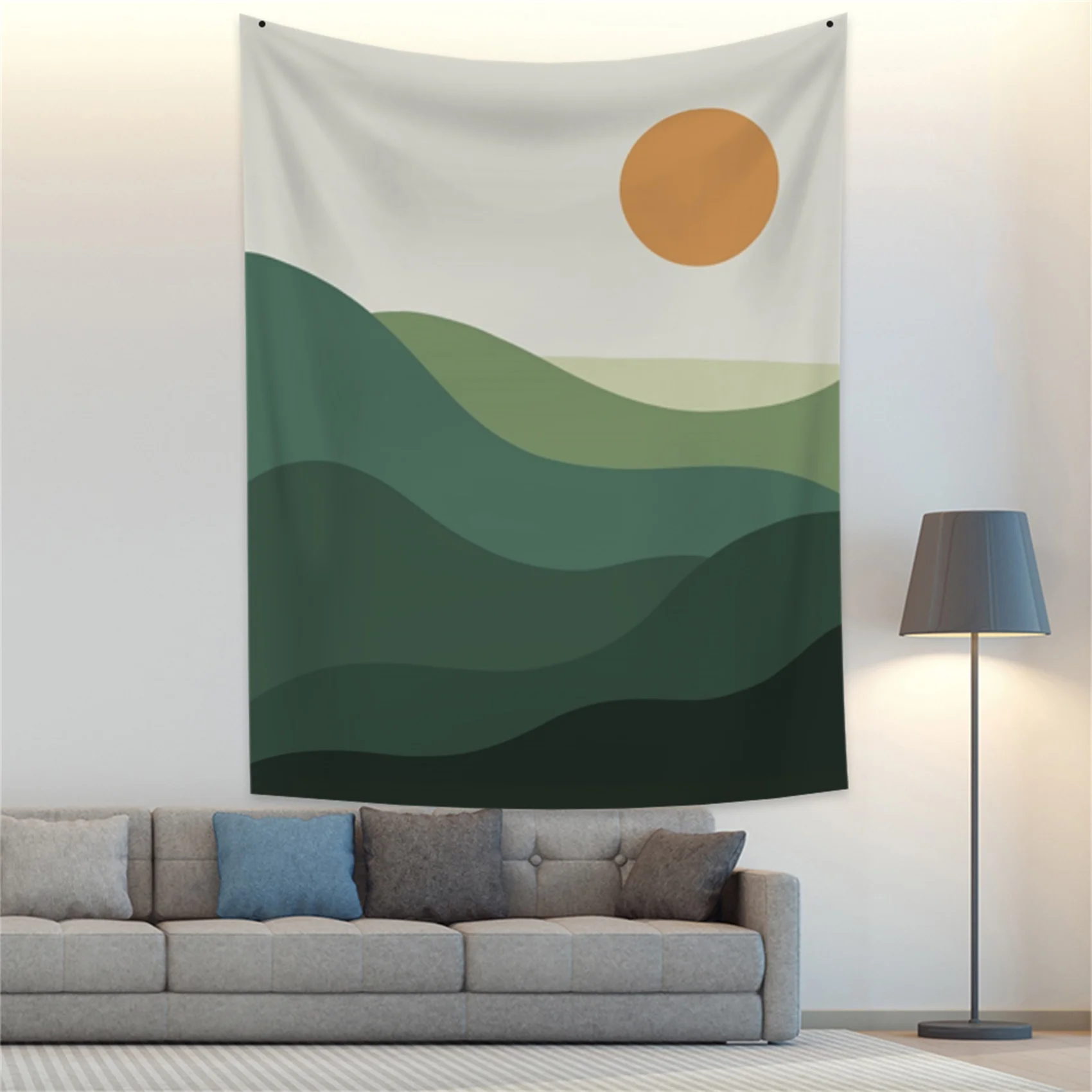 Bohemian Art Wall Tapestry Mountain Sun Landscape Print Microfiber Fabric Corridor Hotel Living Room Bedroom Home Decoration
Bohemian Art Wall Tapestry Mountain Sun Landscape Print Microfiber Fabric Corridor Hotel Living Room Bedroom Home Decoration
