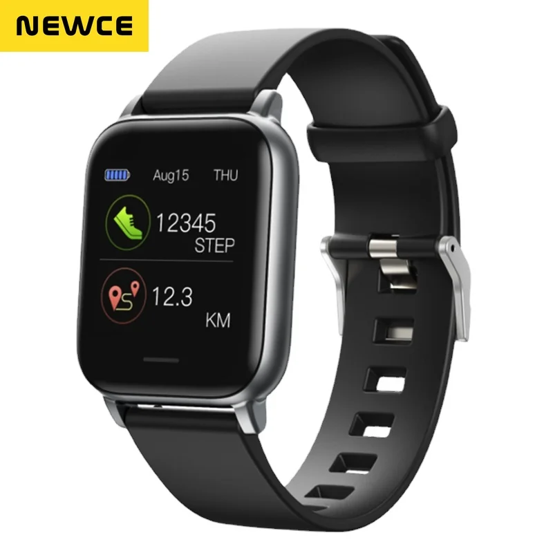 

2021 NEW S50 Sports Smartwatch Heart Rate Healthy Blood Pressure Thermometer Step Waterproof IP68 Smart Watch For Men And Women