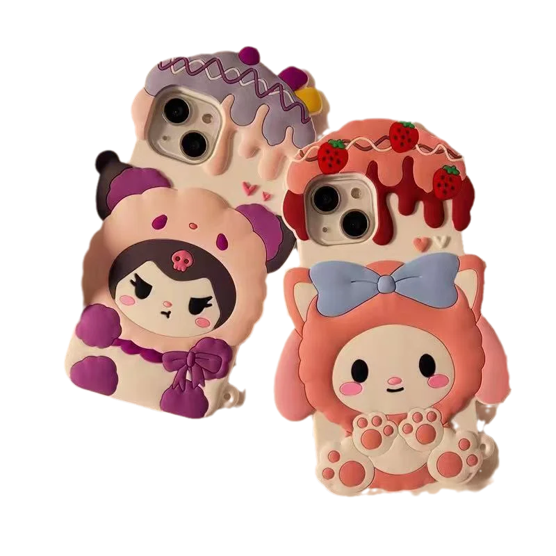 Kawaii Kuromi My Melody телефон из силикагеля мягкий искусственный аниме Sanrio подходит для Iphone11/12/13/14 милая девушка сердце мобильный телефон
Kawaii Kuromi My Melody телефон из силикагеля мягкий искусственный аниме Sanrio подходит для Iphone11/12/13/14 милая девушка сердце мобильный телефон