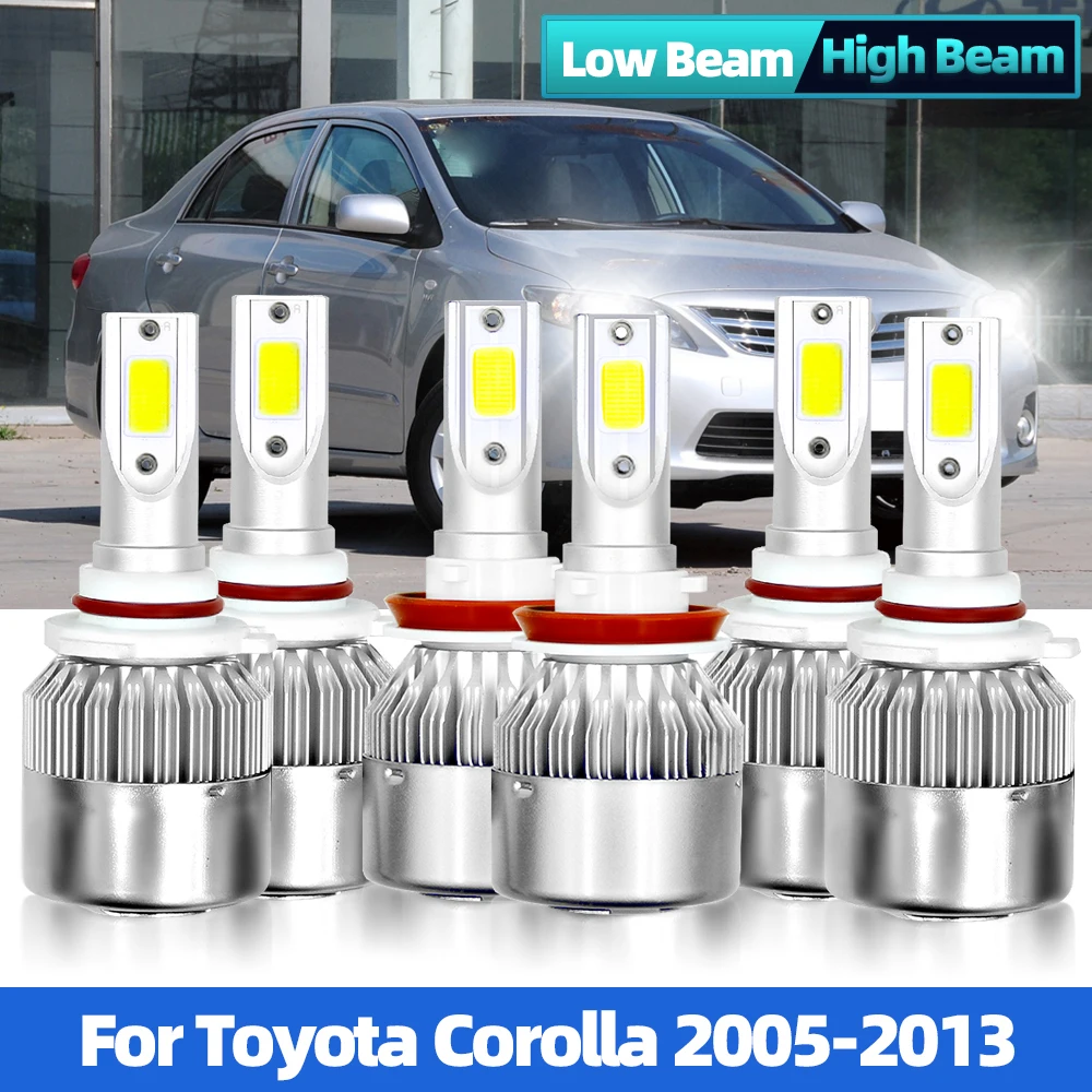 H11 CSP Car LED Headlight Bulbs High Low Beam 90W 12000LM 6000K Auto Headlamp Led Car Light 12V For Toyota Corolla 2005-2013
H11 CSP Car LED Headlight Bulbs High Low Beam 90W 12000LM 6000K Auto Headlamp Led Car Light 12V For Toyota Corolla 2005-2013