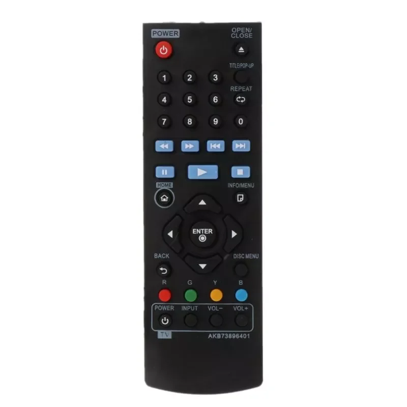 AKB73896401 Remote Control for Lg Blu-ray Disc DVD Player BP340 BP135 BP335W X6HB
AKB73896401 Remote Control for Lg Blu-ray Disc DVD Player BP340 BP135 BP335W X6HB