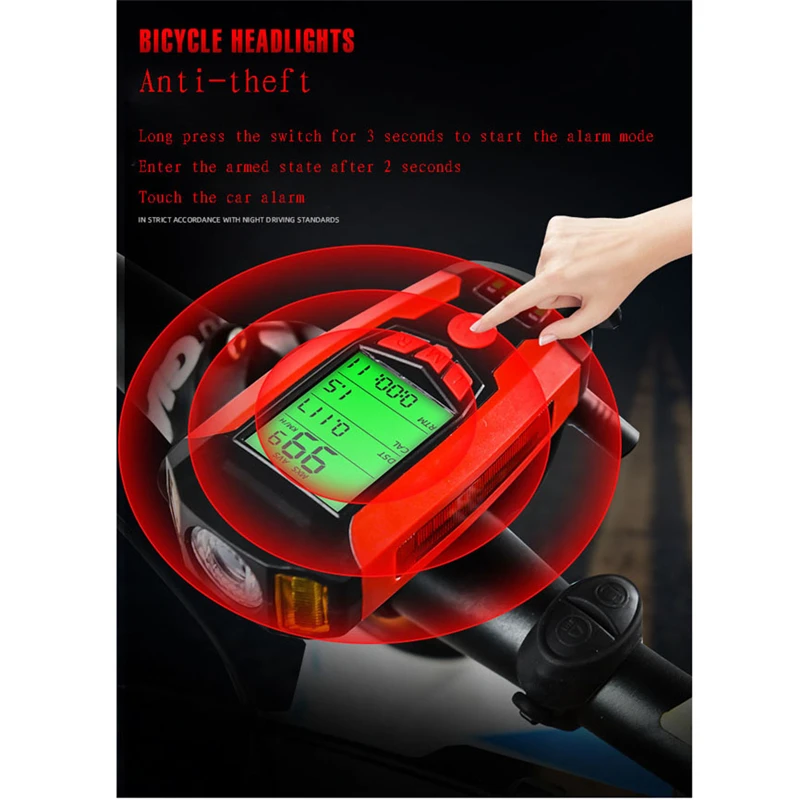 Bicycle Front Lights Bike Tail Light Bicycle Lantern Flashlight Cycling With Bicycle Accessories Waterproof Touch Control
Bicycle Front Lights Bike Tail Light Bicycle Lantern Flashlight Cycling With Bicycle Accessories Waterproof Touch Control