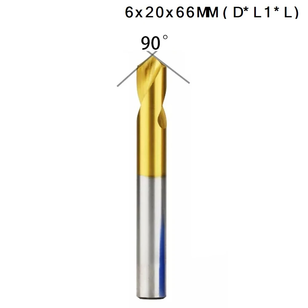 Accessaries Chamfer Center Drill Positioning 1pcs 90-degree Drill Bit High-speed Steel Round Shank Titanium-plated
Accessaries Chamfer Center Drill Positioning 1pcs 90-degree Drill Bit High-speed Steel Round Shank Titanium-plated