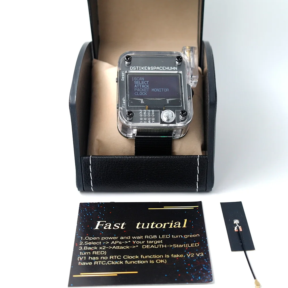 DSTIKE Deauther Watch V3 
DSTIKE Deauther Watch V3