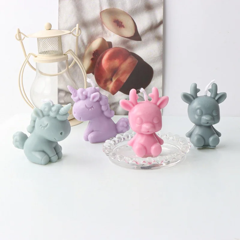 New 3D Cartoon Animals Candle Mold DIY Handmade Soap Gypsum Clay Resin Crafts Making Silicone Mould Home Decoration Ornaments
New 3D Cartoon Animals Candle Mold DIY Handmade Soap Gypsum Clay Resin Crafts Making Silicone Mould Home Decoration Ornaments