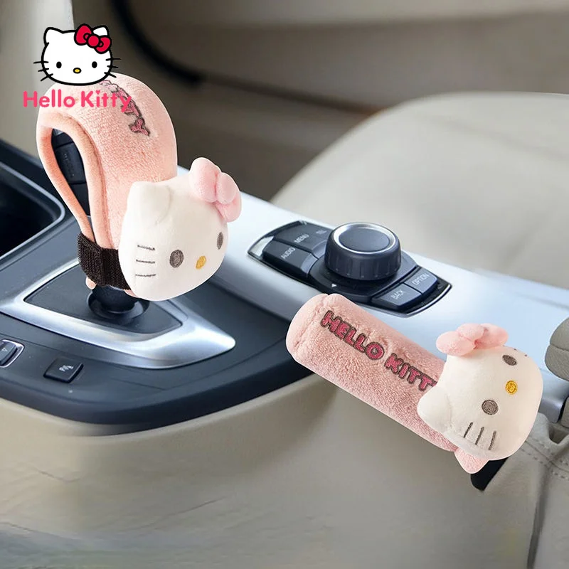 Чехол для рычага переключения передач Hello Kitty, милый мультяшный чехол для ручного тормоза, защитный чехол для положения шестерни, украшение ...
Чехол для рычага переключения передач Hello Kitty, милый мультяшный чехол для ручного тормоза, защитный чехол для положения шестерни, украшение ...