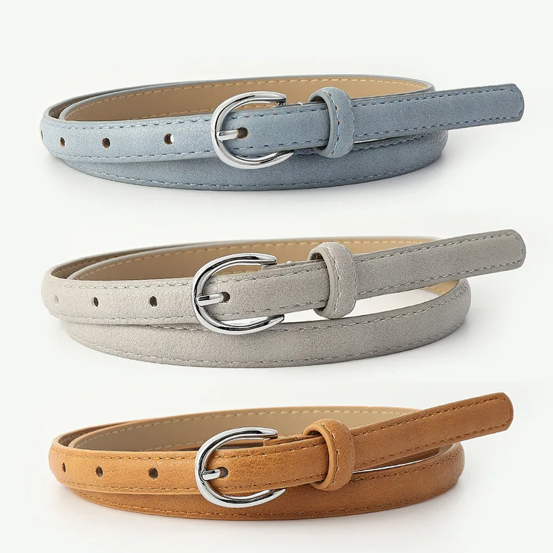 Pu Fashion Wild Belt Metal Buckle For Women Waist Strap Designer Female Jeans Trouser Dress Decorative Waistband
Pu Fashion Wild Belt Metal Buckle For Women Waist Strap Designer Female Jeans Trouser Dress Decorative Waistband