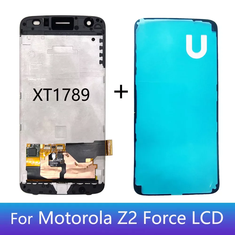 ЖК-дисплей 5,5 дюйма для Motorola Moto Z2 Force, ЖК-дисплей XT1789, сенсорный экран с рамкой, дисплей, сенсорный экран с дигитайзером в сборе
ЖК-дисплей 5,5 дюйма для Motorola Moto Z2 Force, ЖК-дисплей XT1789, сенсорный экран с рамкой, дисплей, сенсорный экран с дигитайзером в сборе