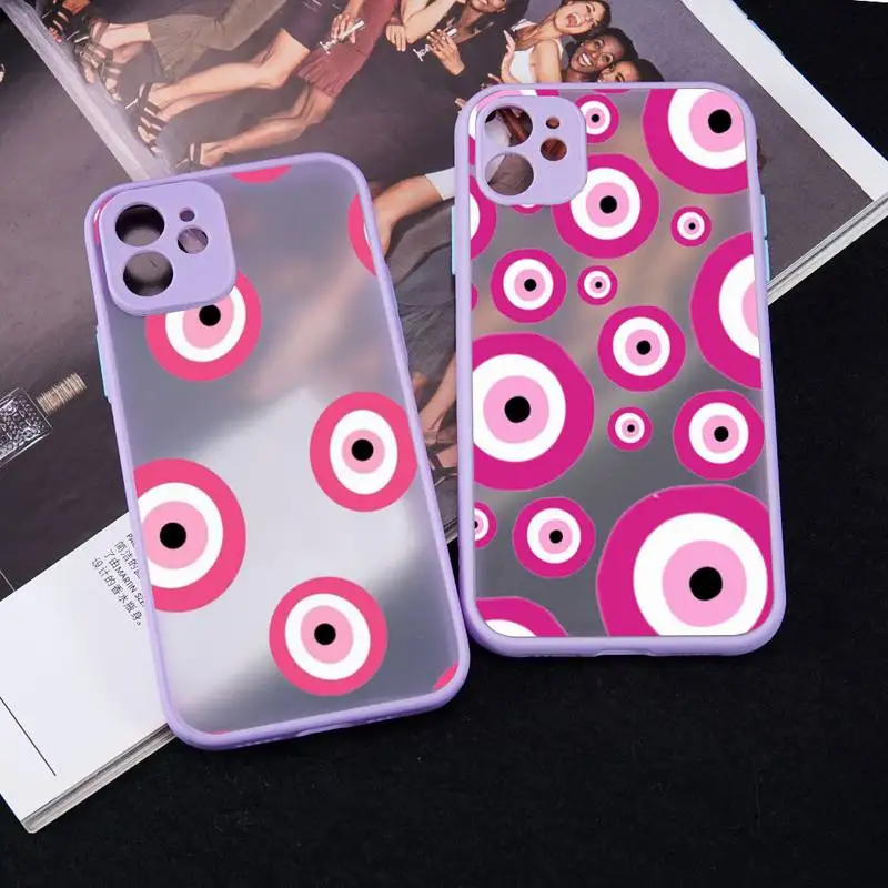 pink Turkish devil lucky eyes Phone Case matte transparent For iphone 7 8 11 12 13 plus mini x xs xr pro max cover
pink Turkish devil lucky eyes Phone Case matte transparent For iphone 7 8 11 12 13 plus mini x xs xr pro max cover