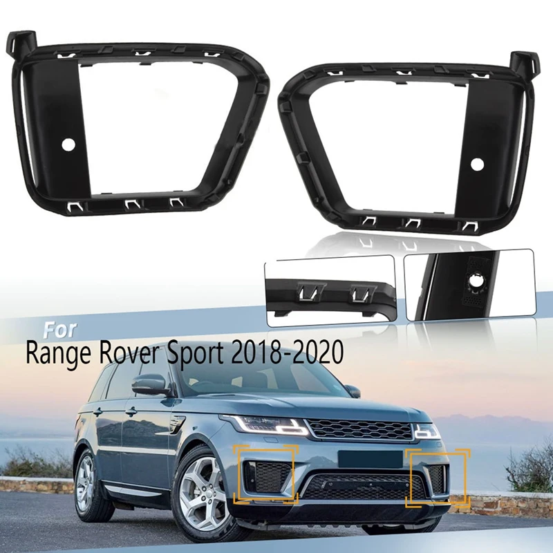 Fog Light Frame Fog Lamp Cover Cap Shell For Land Rover Range Rover Sport 2018-2020
Fog Light Frame Fog Lamp Cover Cap Shell For Land Rover Range Rover Sport 2018-2020