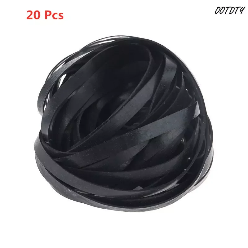 20Pcs/bag Universal 110-145mm Assorted Mix Cassette Tape Machine Belt Pulley Drive Flat Belts for Recorder DVD Repair Parts
20Pcs/bag Universal 110-145mm Assorted Mix Cassette Tape Machine Belt Pulley Drive Flat Belts for Recorder DVD Repair Parts