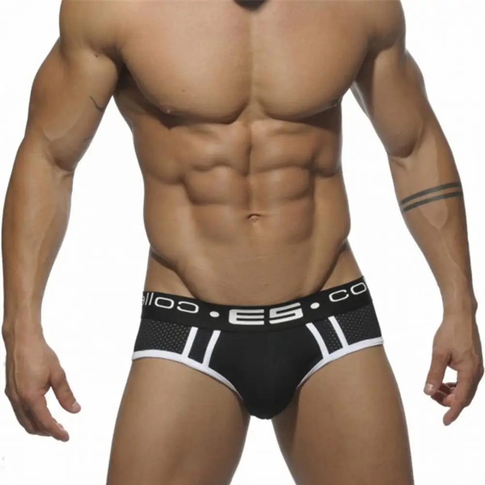 Male Underwear Anti-pilling Protective Men Sexy Solid Letter Patchwork Briefs Underwear Cotton Underwear for Inside Wear
Male Underwear Anti-pilling Protective Men Sexy Solid Letter Patchwork Briefs Underwear Cotton Underwear for Inside Wear