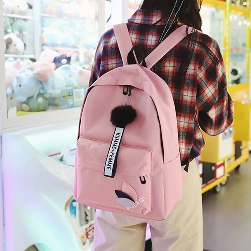 Casual Waterproof Nylon Women Bags School Backpack for Teenagers Girls Travel Backbag Mochilas Female Small Bookbag Kawaii Bag
Casual Waterproof Nylon Women Bags School Backpack for Teenagers Girls Travel Backbag Mochilas Female Small Bookbag Kawaii Bag