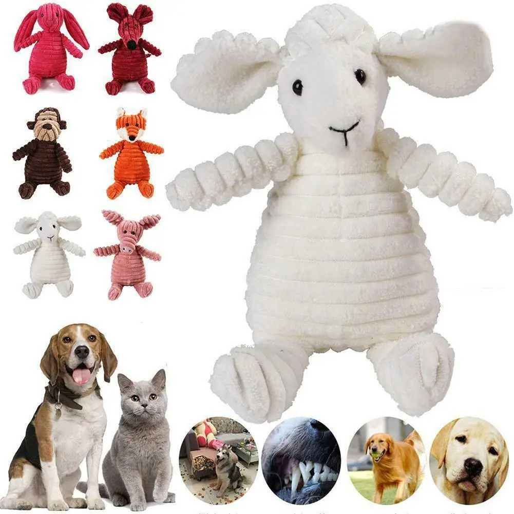 Pet dog plush doll animal chew toy wear-resistant squeaky cute bear fox toy puppy teddy interactive toy pet supplies
Pet dog plush doll animal chew toy wear-resistant squeaky cute bear fox toy puppy teddy interactive toy pet supplies