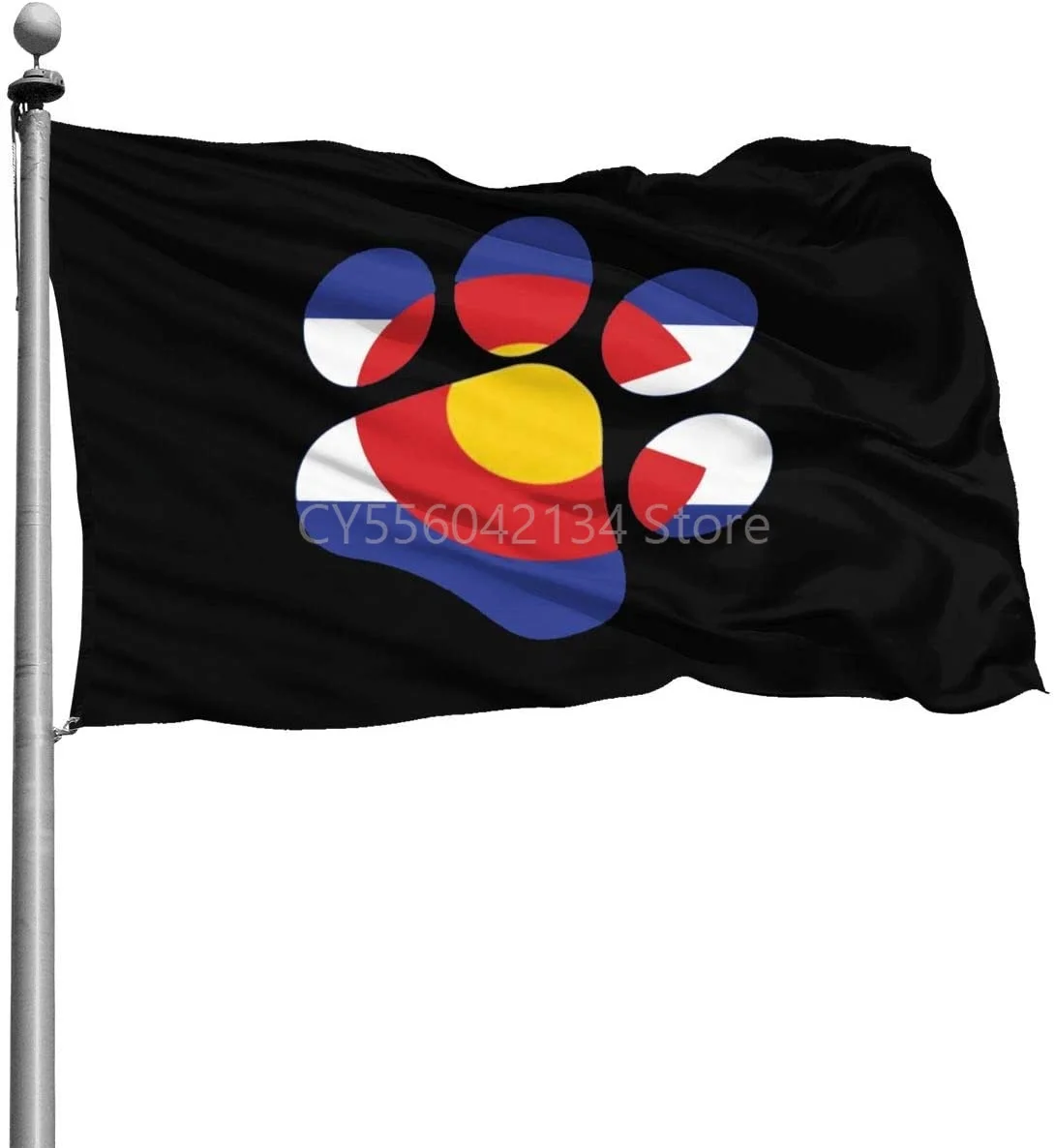 Colorado Flag Dog Paw USA flag Home Decoration Outdoor Decor Polyester Banners and Flags 90x150cm 120x180cm
Colorado Flag Dog Paw USA flag Home Decoration Outdoor Decor Polyester Banners and Flags 90x150cm 120x180cm