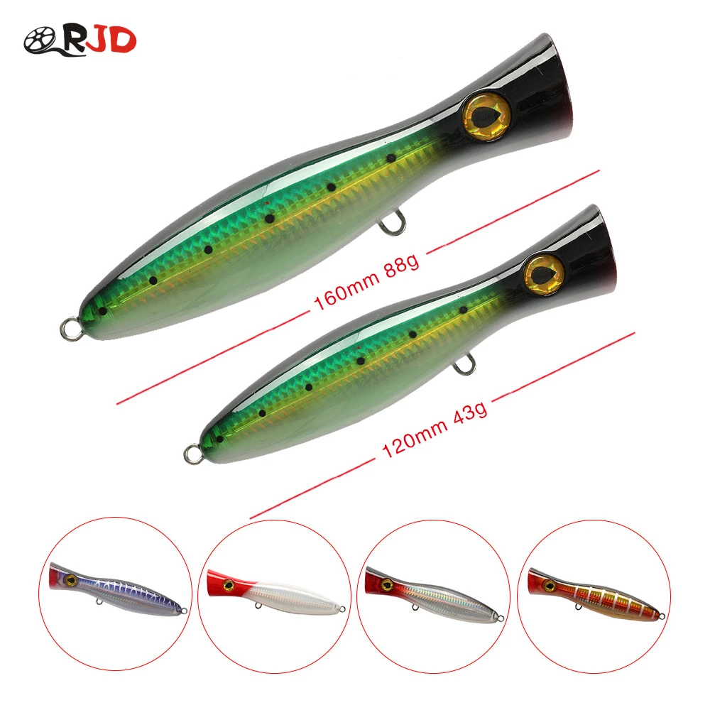 OLOEY Topwater Popper Fishing Lures Artificial Topwater Fishing Lure 16cm 88g Long Shot Crankbait Fishing Bait Pike Bass Leurre
OLOEY Topwater Popper Fishing Lures Artificial Topwater Fishing Lure 16cm 88g Long Shot Crankbait Fishing Bait Pike Bass Leurre