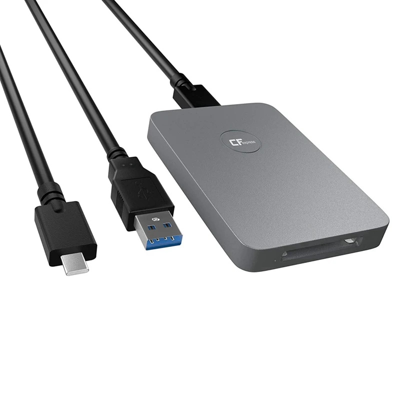 Cfexpress Card Reader USB 3.1 Gen 2 10Gbps Cfexpress Type B Reader Portable Aluminum Cfexpress Memory Card Adapter
Cfexpress Card Reader USB 3.1 Gen 2 10Gbps Cfexpress Type B Reader Portable Aluminum Cfexpress Memory Card Adapter