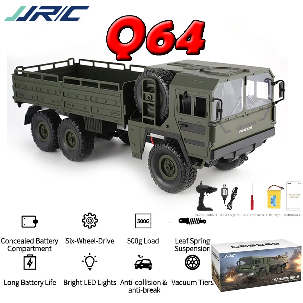 Радиоуправляемый грузовик JJRC, гидравлические радиоуправляемые электрические автомобили и грузовики, имитация военного армированного бро...
Радиоуправляемый грузовик JJRC, гидравлические радиоуправляемые электрические автомобили и грузовики, имитация военного армированного бро...