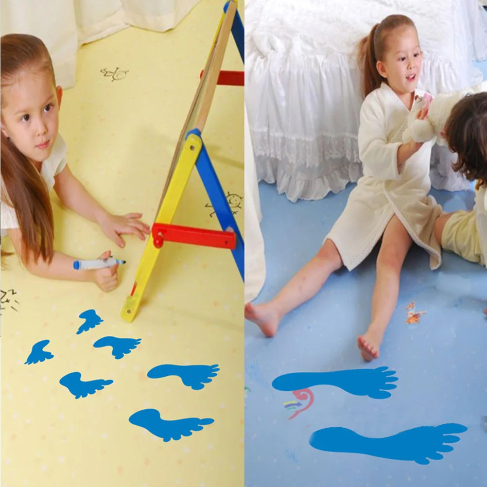 12 Pairs of Colorful Footprint Stickers Stair Decals Baby Footprint Decals Floor Decor (Mixed Color)
12 Pairs of Colorful Footprint Stickers Stair Decals Baby Footprint Decals Floor Decor (Mixed Color)