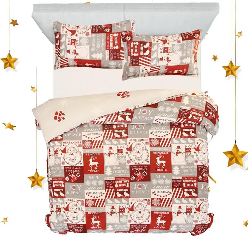 Christmas Snowflakes Cover Holiday Bedding Comforter Cover With Zipper Closure Home Decoration For New Year Christmas
Christmas Snowflakes Cover Holiday Bedding Comforter Cover With Zipper Closure Home Decoration For New Year Christmas